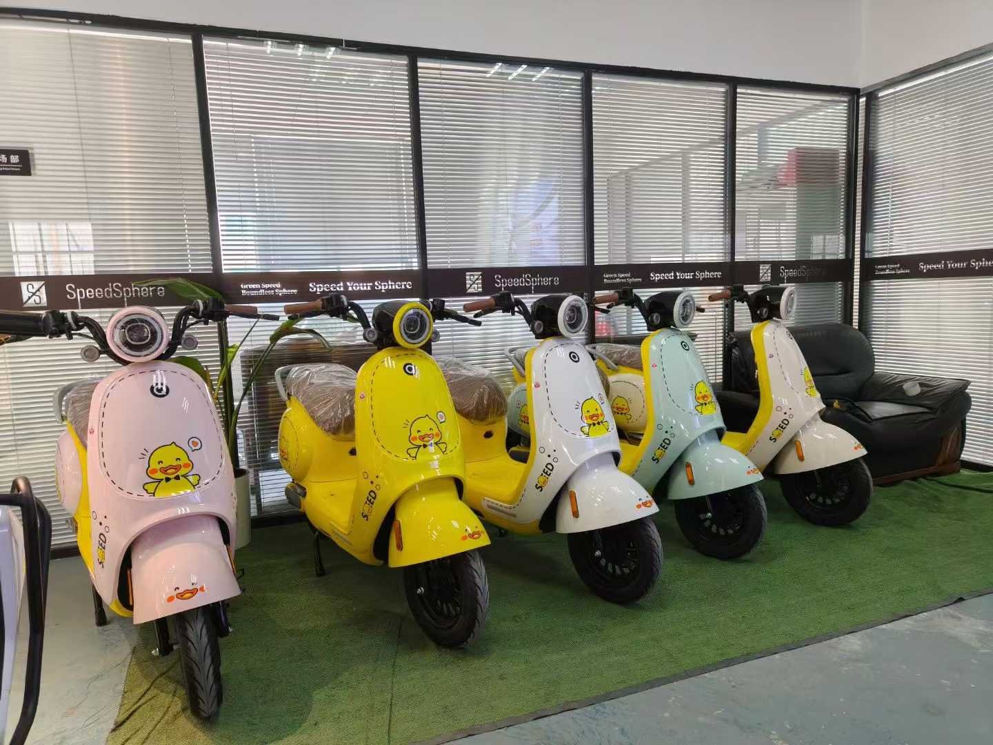 Miniature, cute, and diverse electric motorcycles